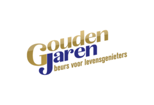 logo van gouden jaren, beurs voor levensgenieters waar wij reclame werkzaamheden voor leveren